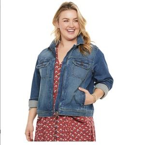 NWOT Jean Jacket size Small